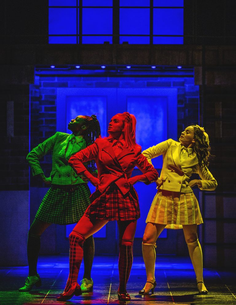 L-R Merryl Ansah, Maddison Firth & Lizzy Parker - Heathers UK Tour 2021 - Photos by Pamela Raith (3)