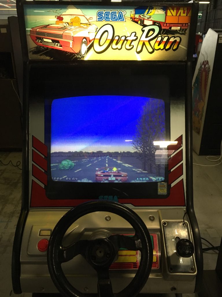 Out Run Upright Arcade